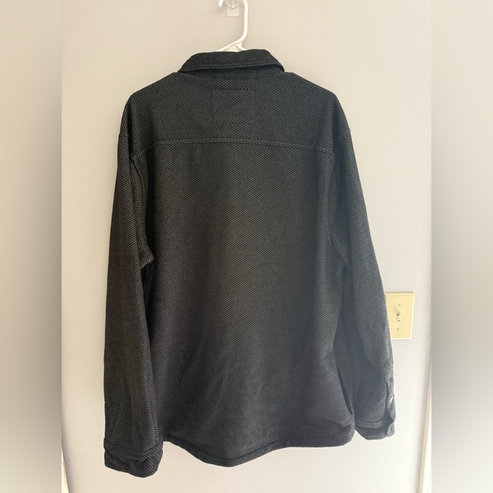 Lee Snap Button Up Shacket Jacket Men’s Sz Xl Gre… - image 6